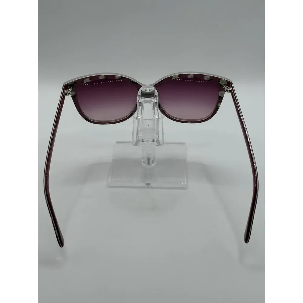 Draper James Cat Eye Sunglasses Gray Pink Gradient Women 56-17-135 DJ7003